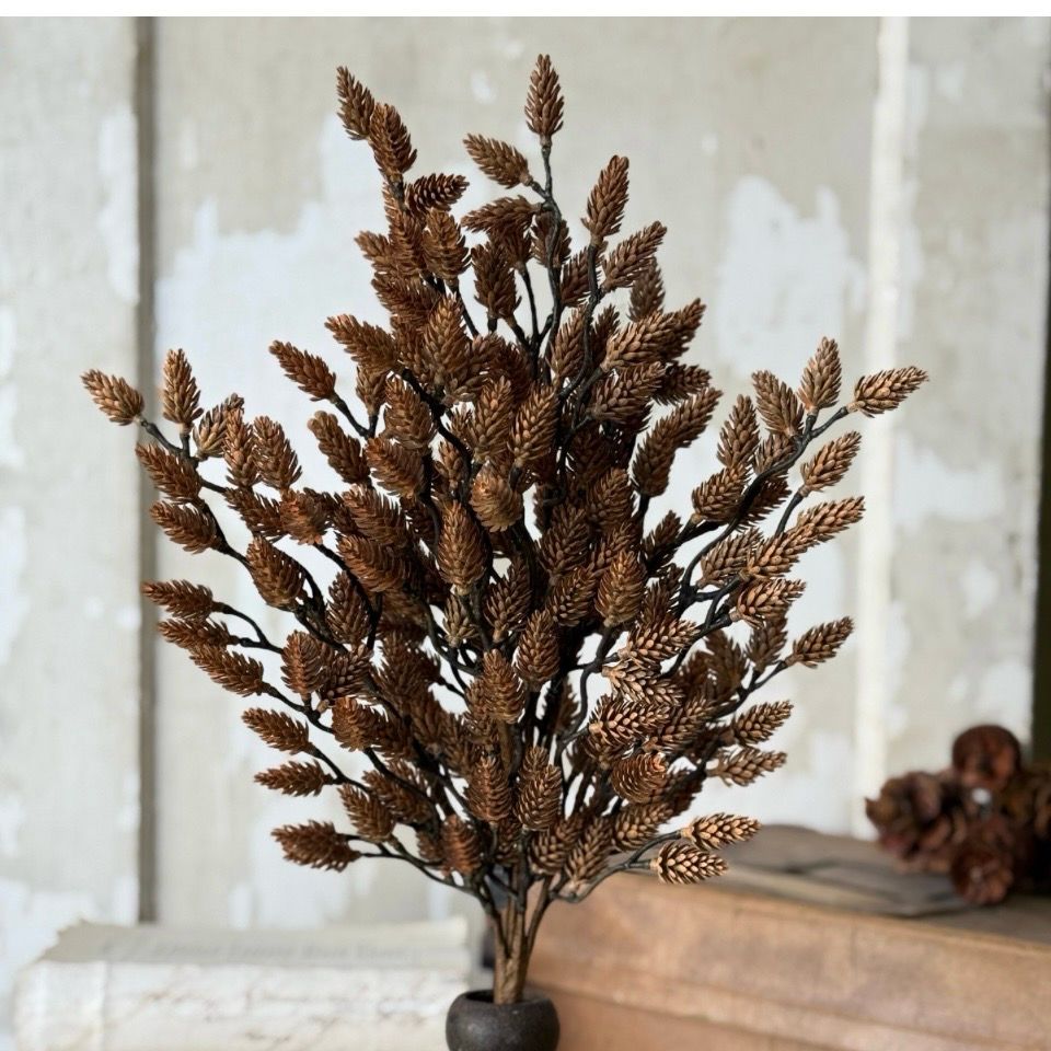 Lan 19" Plethora Pinecones Bush
