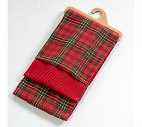 PDG 3pc Holiday Plaid Towel Set
