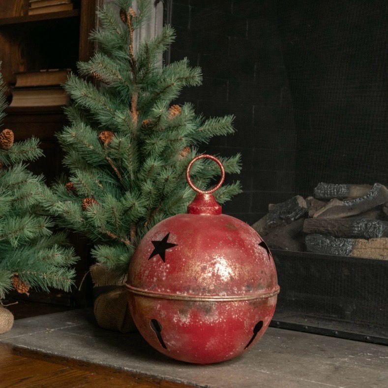 Rag 12" Red Star Sleigh Bell