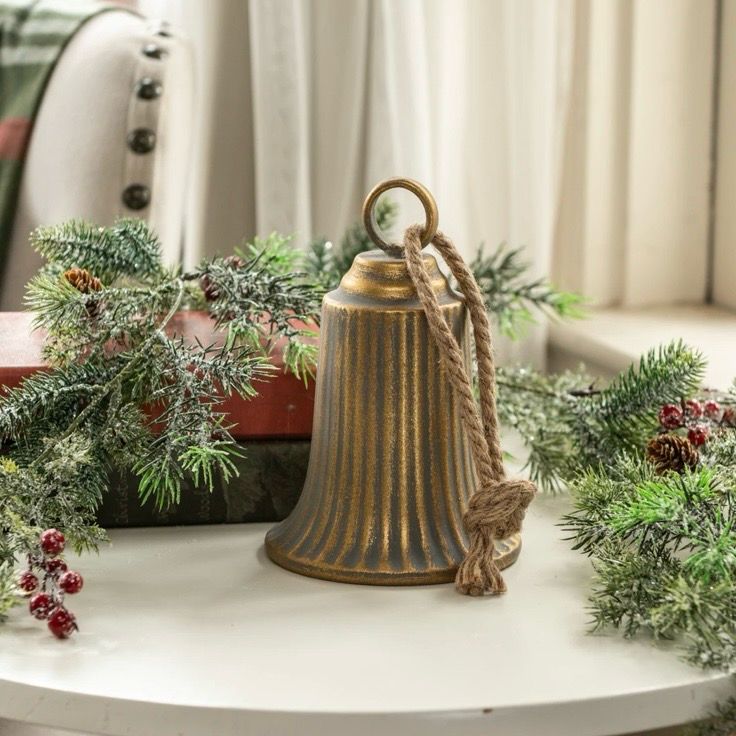 Rag 7" Aged Gold Bell