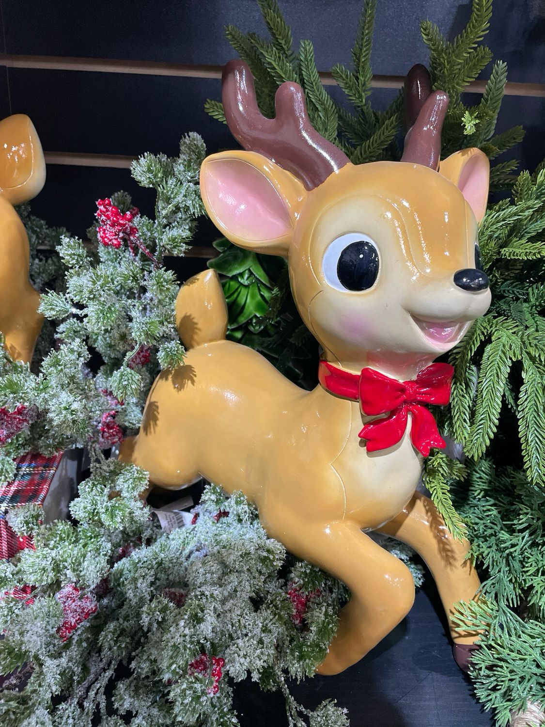 Fan Running Retro Deer 15x13