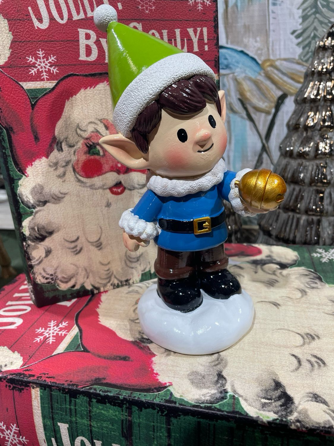 Fan Green Hat Boy 8"