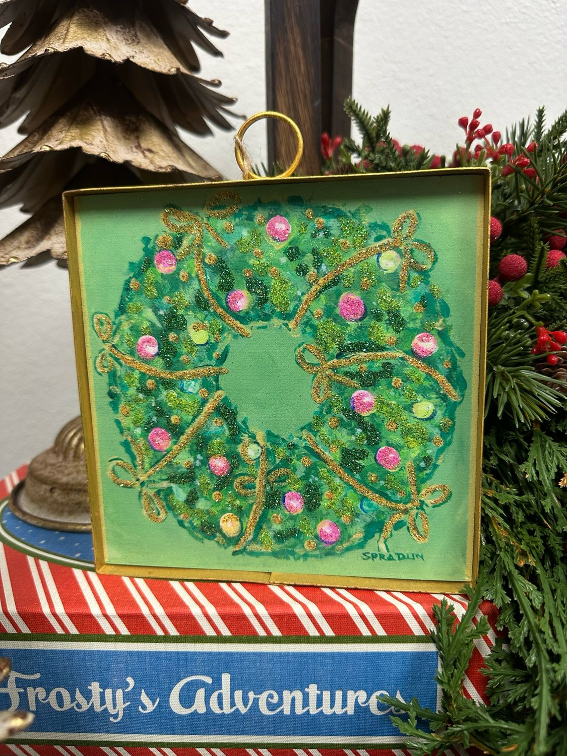 TRT 6x6 Gallery Gold Wreath