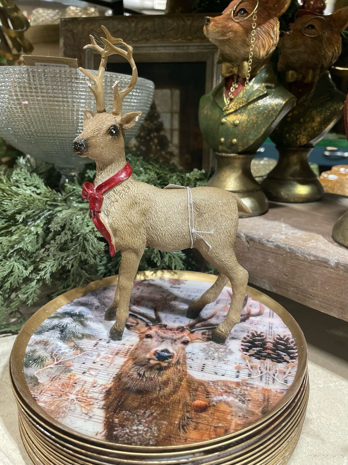 WTC Standing Crimson Deer 7"