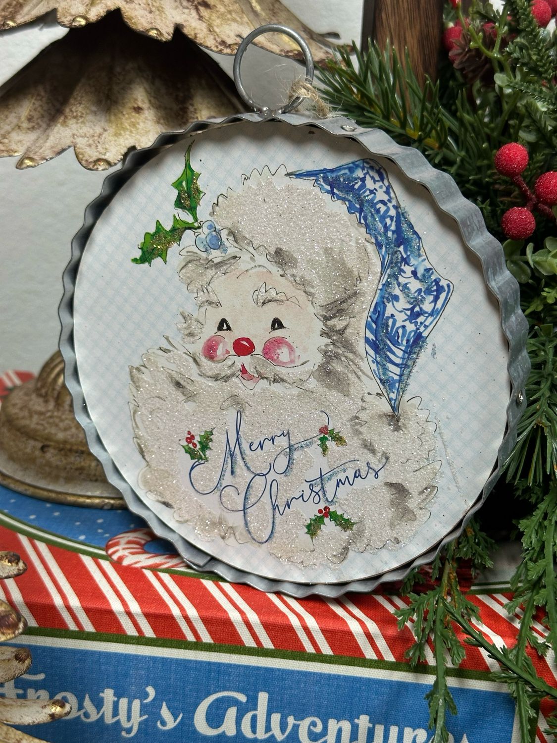 TRT 6" R Bl Santa