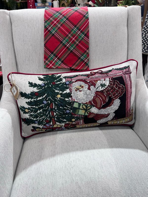 MP Tapestry Xmas Pillow 21x12