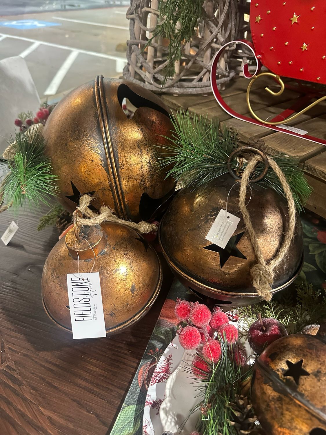 AB 12.5" Hanging Bell Orn
