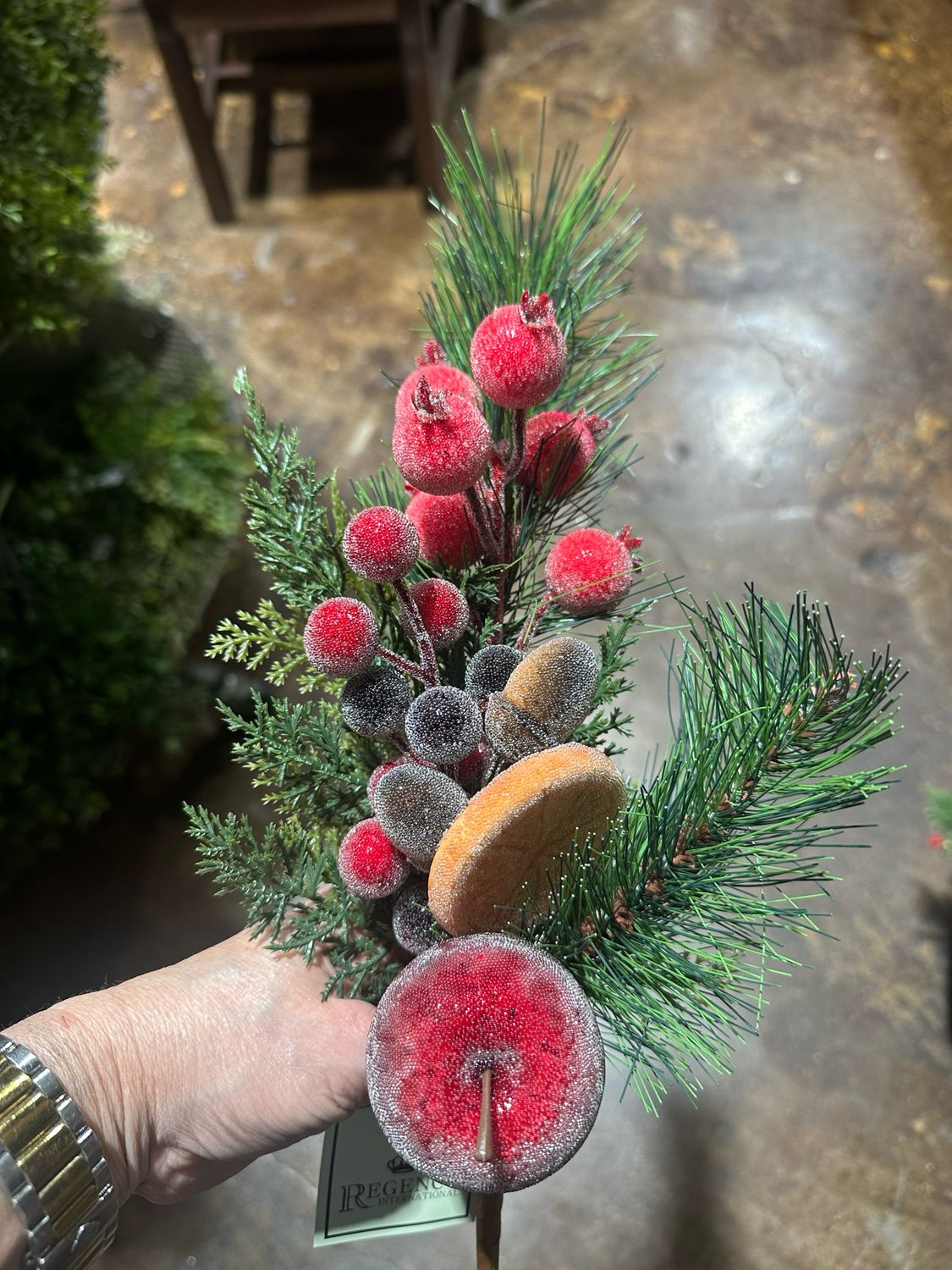 Reg 16" Beaded Fruit Pick