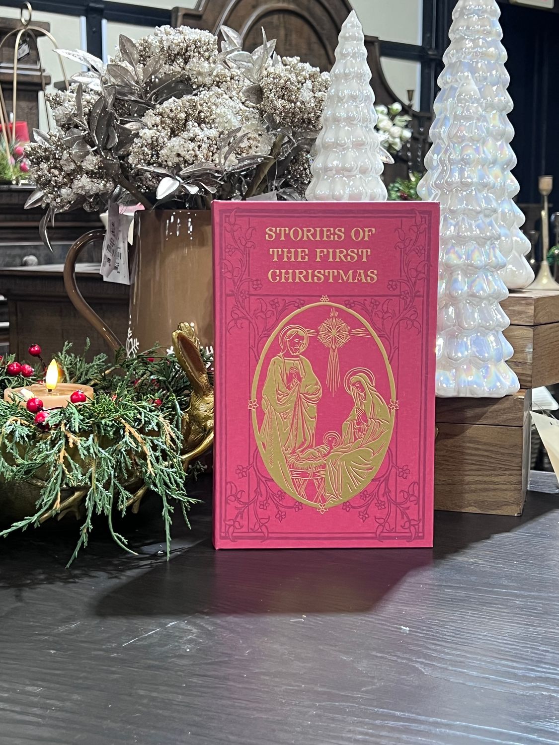CCO Stories Of The First Christmas Book Storage Box 10.25x6.5x2