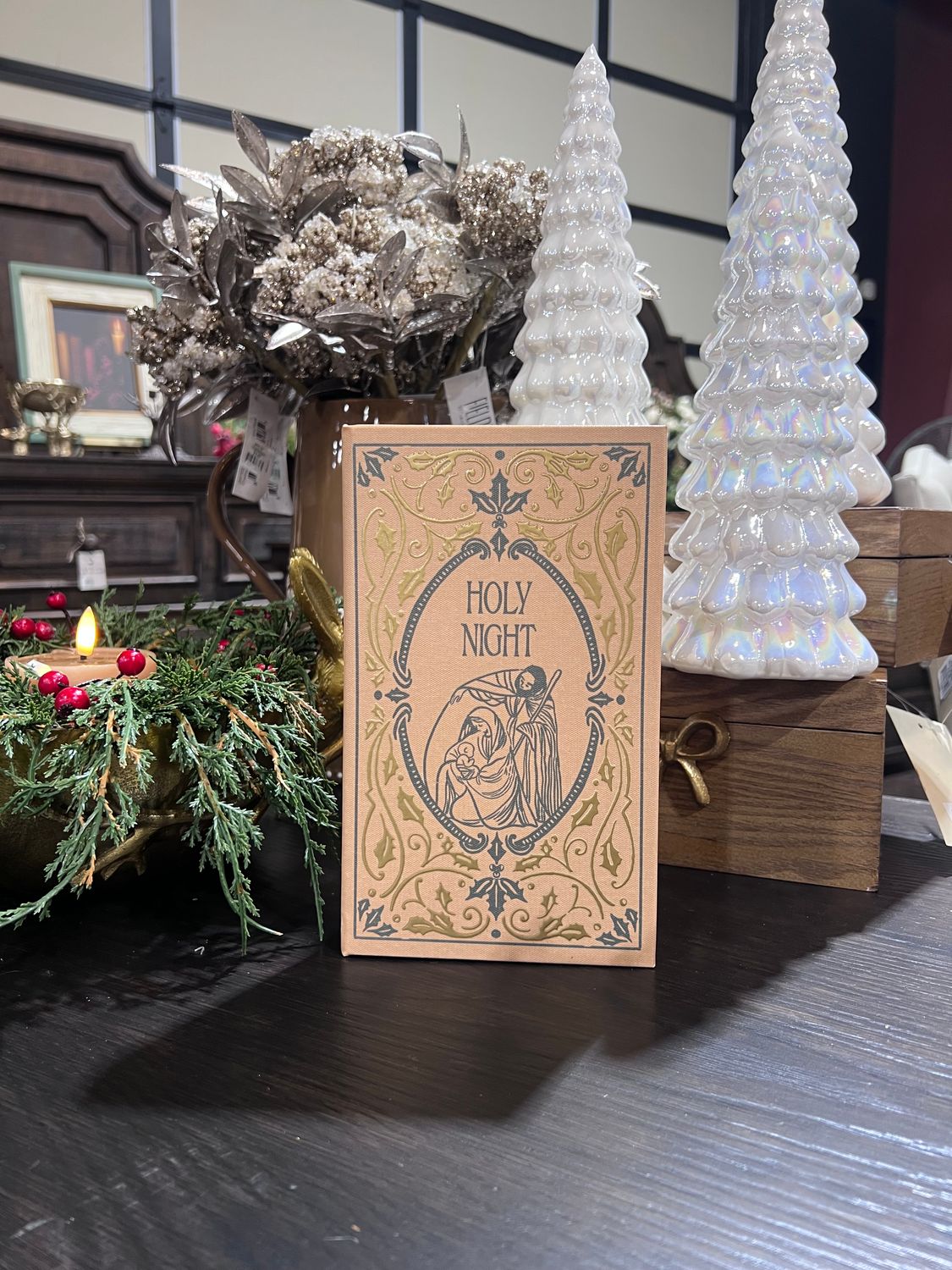 CCO Holy Night Book Storage Box 8.25x5x1