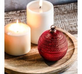 PDG 3" Red Dots Orn Jar