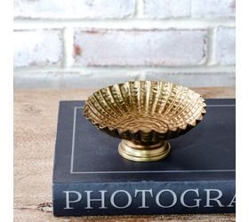 Pdg 5.5" Brass Antique Dish