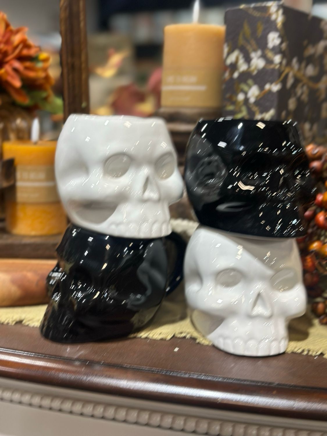 Promo Skull S/4 Blwh