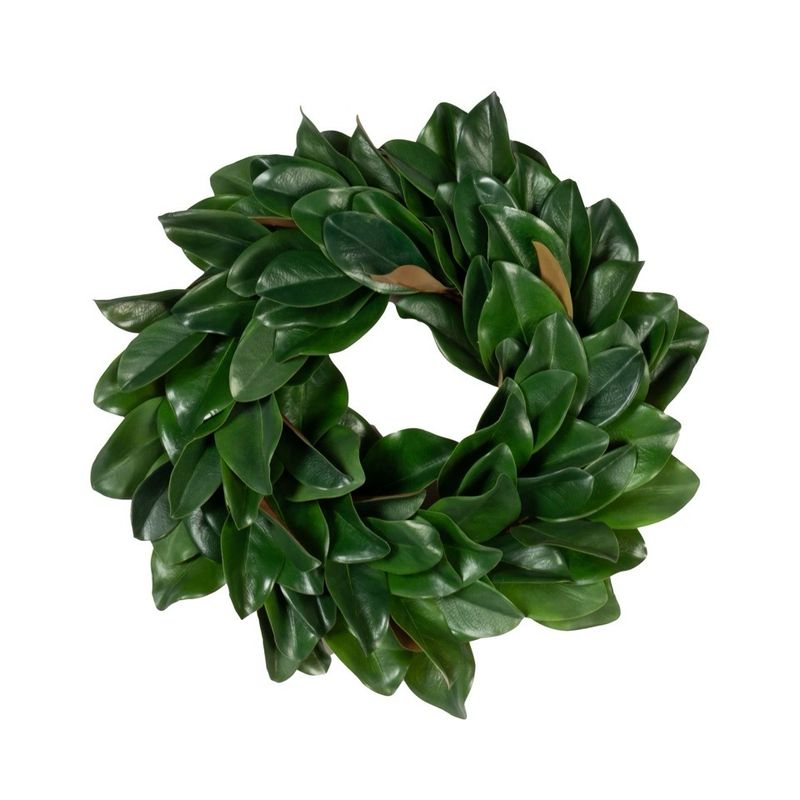 Mil 23" Magnolia Wreath