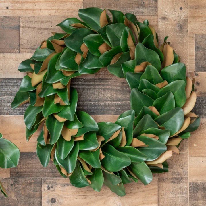Mil 27" Magnolia Wreath
