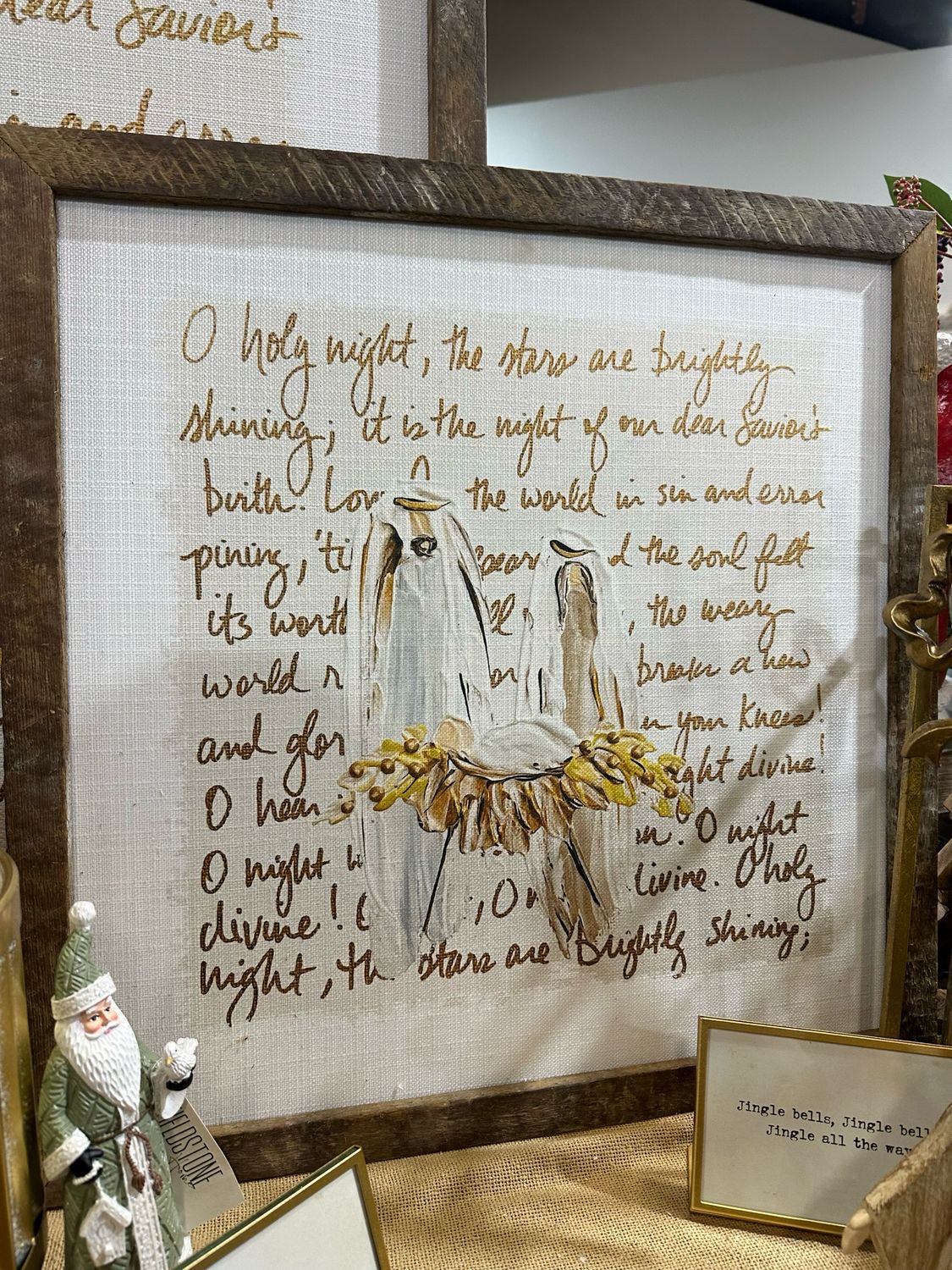 SCM 24x24 O Holy Night Nativity