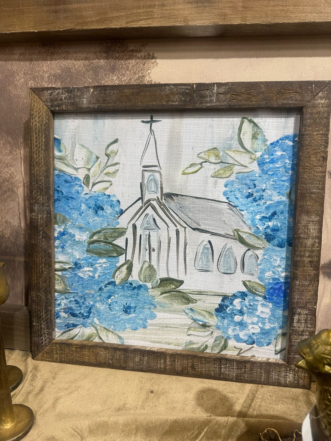 SCM 18x18 GA Hydrangea Church