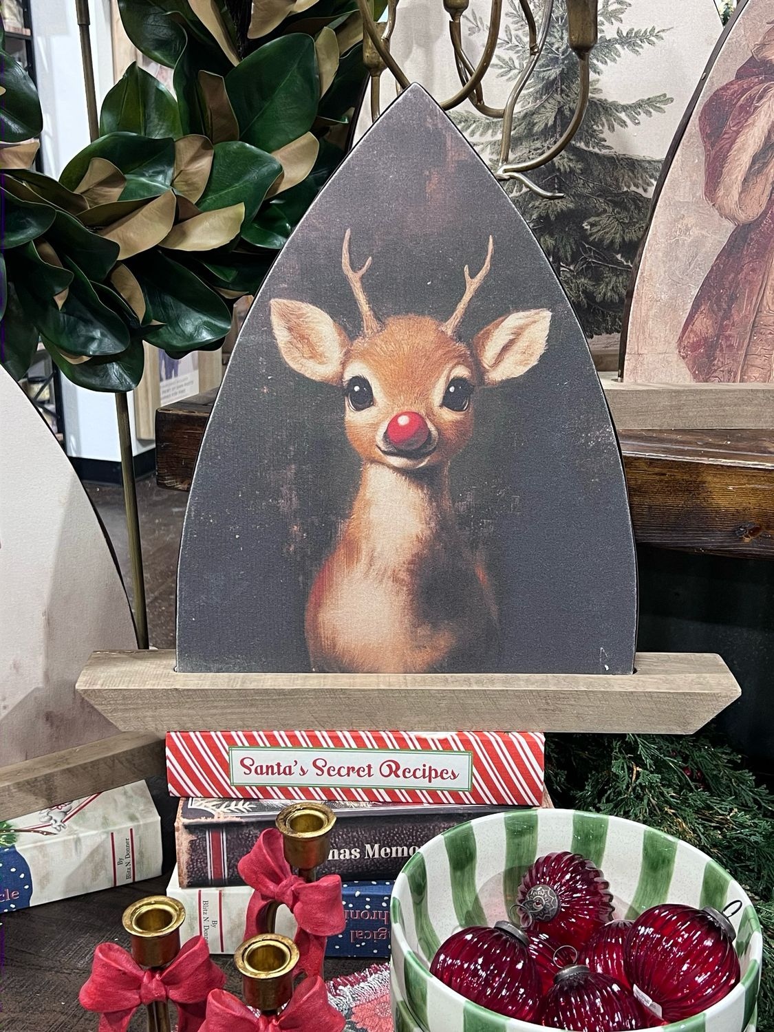 B&amp;B Sm Rudolph Metal &amp; Wood  19.75x16.25