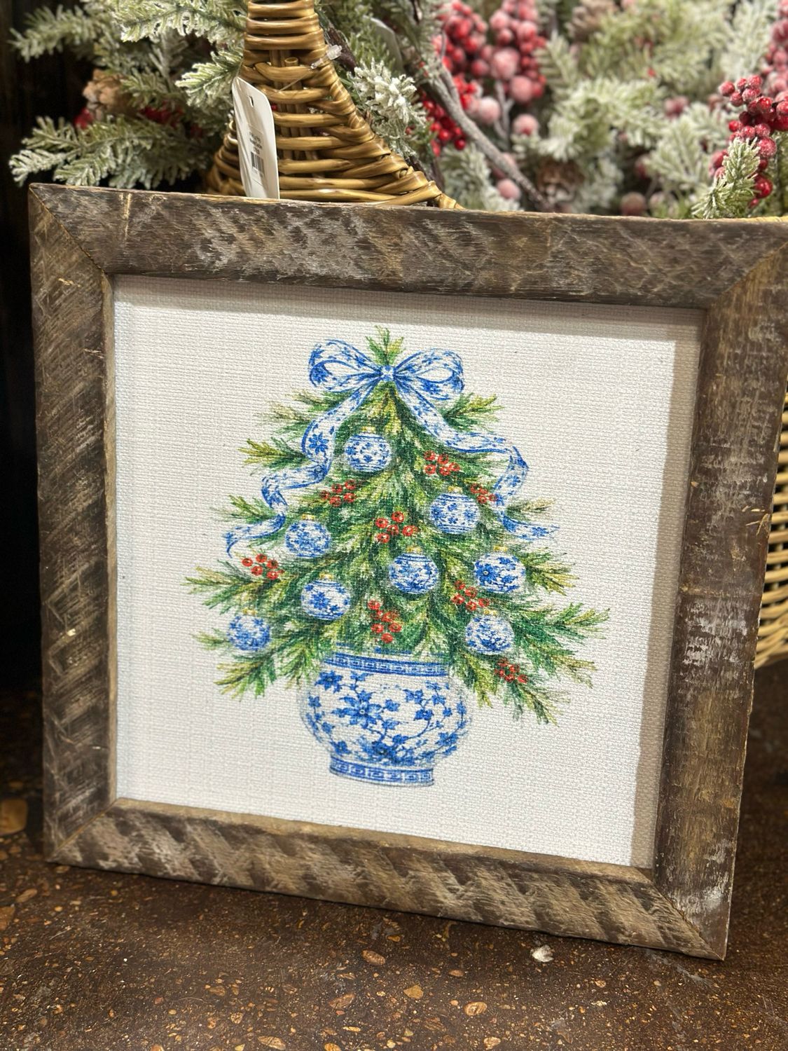 SCM 12x12 Chino Blue Tree