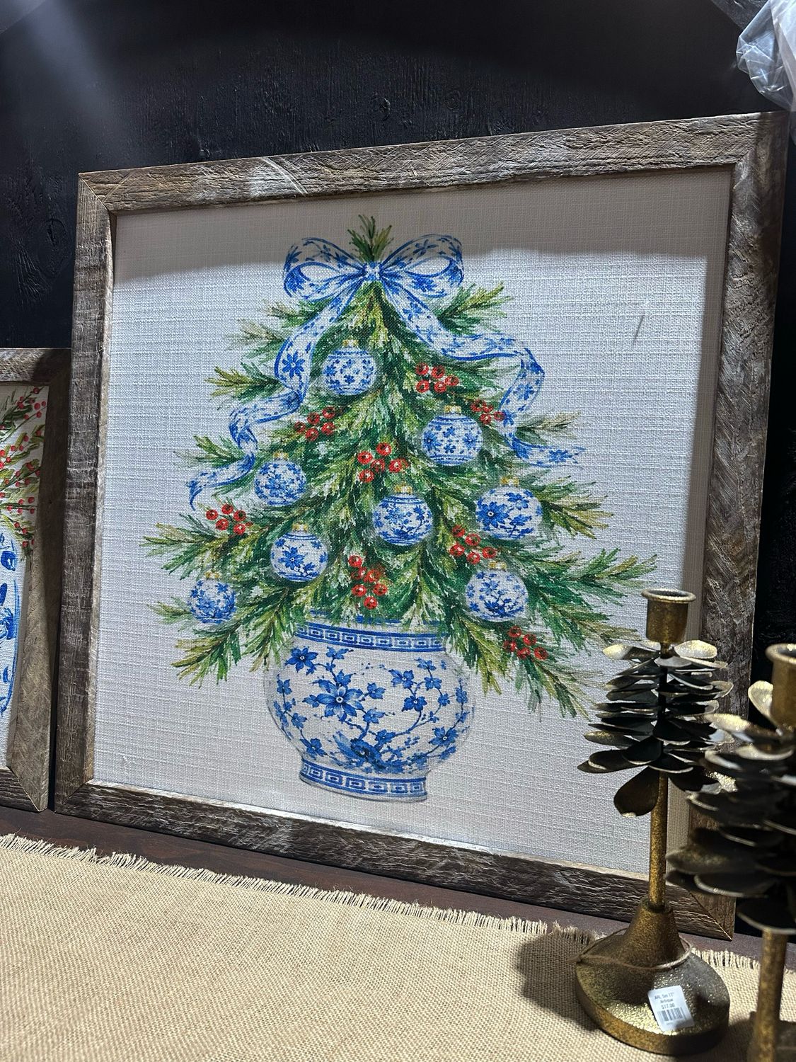 SCM 24x24 Chino Blue Tree