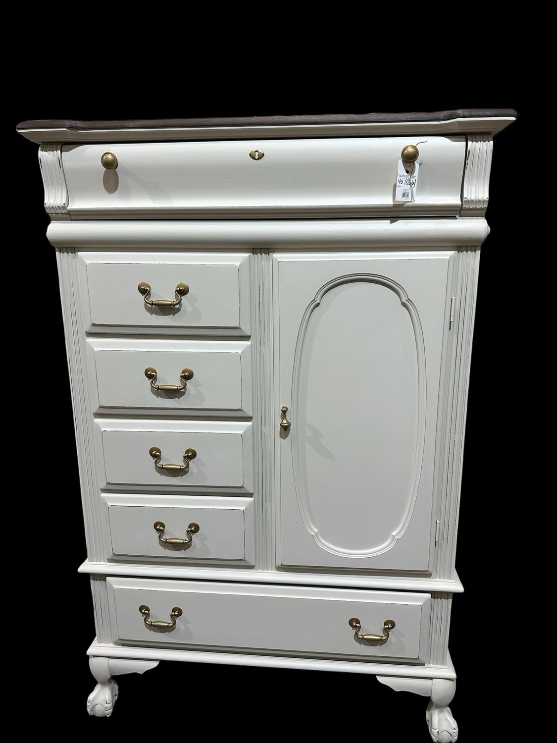 VV Ecru Door Chest 40x18.5x61