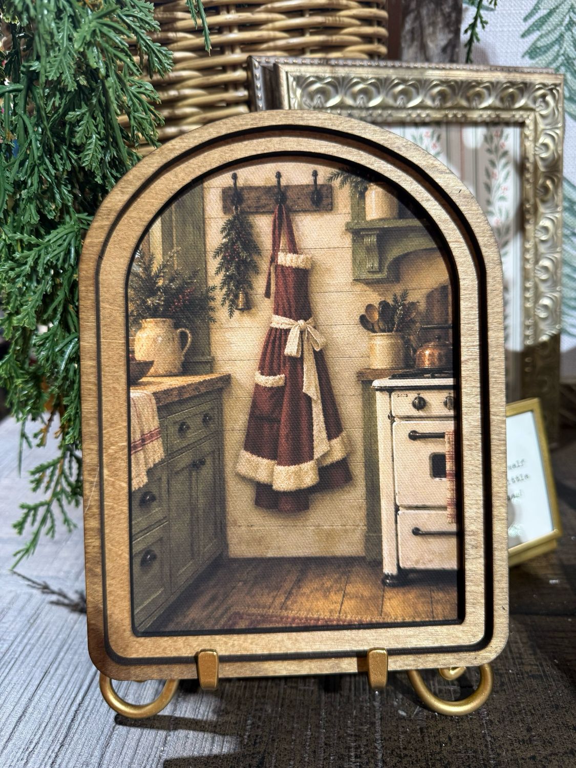 Red Arch 6x8 Claus Kitchen
