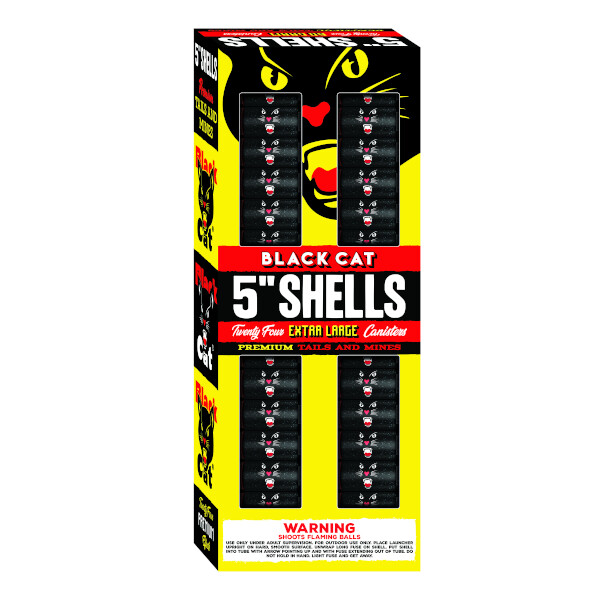 Black Cat 5' Shells