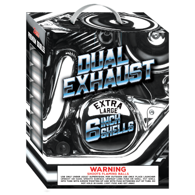Dual Exhaust 6" Canister