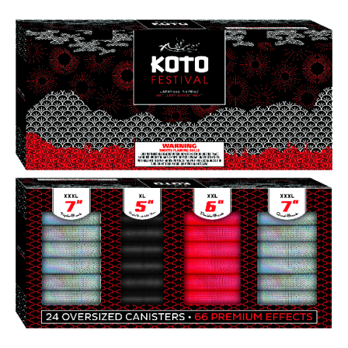 Koto Festival 5,6,7" Canister