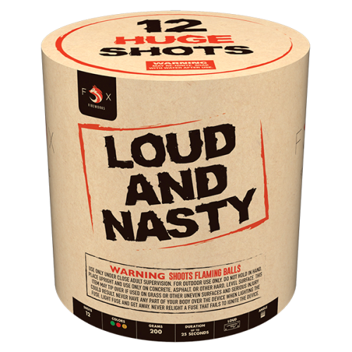 Loud And Nasty 12-Shots