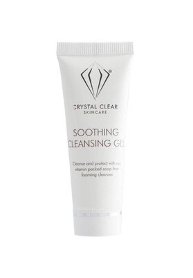 CRYSTAL CLEAR SOOTHING CLEANSING GEL- 25ml CRYSTAL CLEAR SOOTHING CLEANSING GEL- 25ml