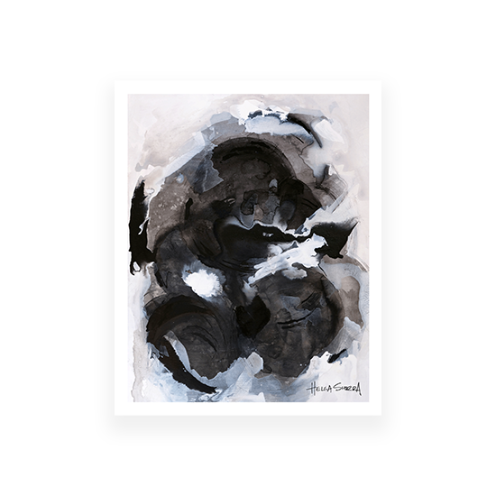 April Moon Art Print
