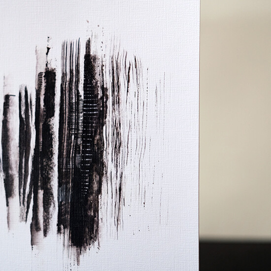 Black and White Line Study 1 Art Print