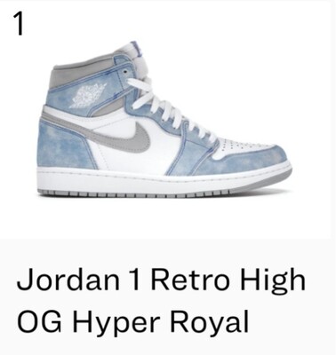 Jordan 1 High Retro (Guarda tutti i colori)