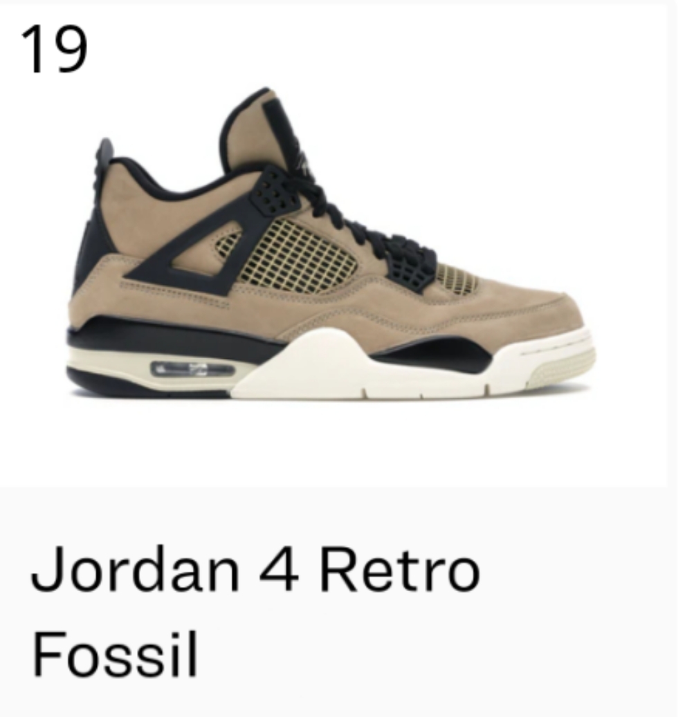 Jordan 4 Retro (Guarda tutti i colori)