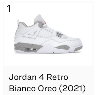 Jordan 4 Retro (Guarda tutti i colori)