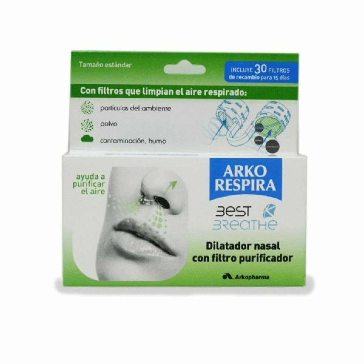 Arkorespira Dilatador Nasal con filtro