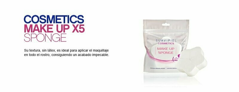 Suavipiel Esponja maquiladora sin latex (5 unidades)