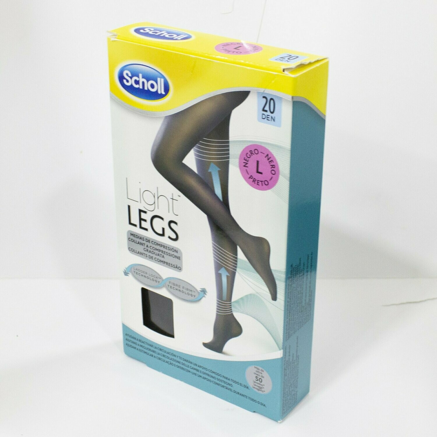 Doctor Scholl Medias de comprensión   (Den 20) (l) (Negro)