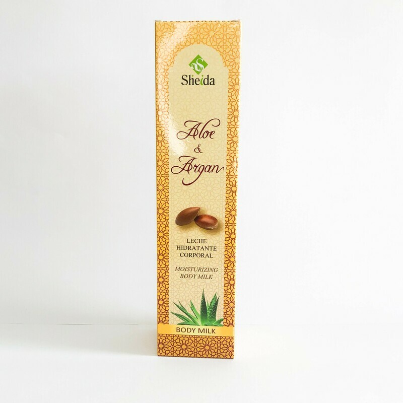 Sheida Lecha Corporal Argán y Aloe Vera ecologico (250ml)