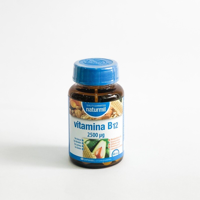 Naturmil Vitamina B12 (2500ug) (60comprimidos)