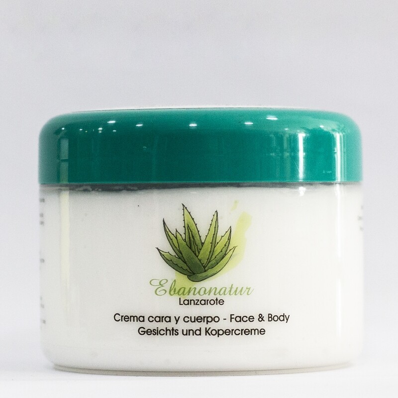 Crema cara y cuerpo de Aloe Vera (250ml)