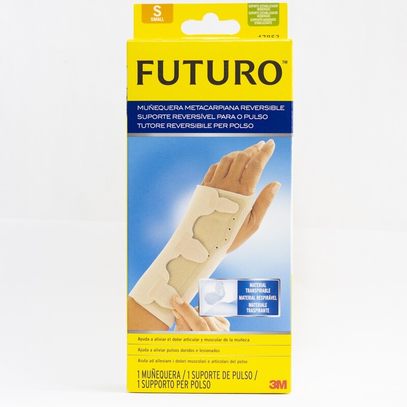 3M Futuro Muñequera Reversible Metacarpiana  (T/ S)