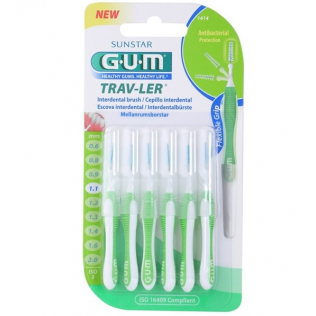 Gum Cepillo Interdental (Trav-ler Antibacterial)  (1.1.mm)