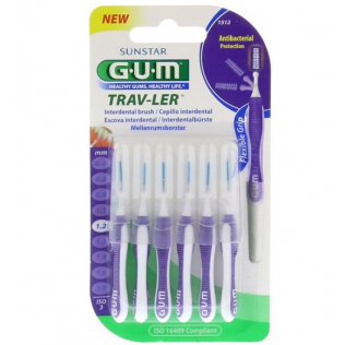 Gum Cepillo Interdental (Trav-ler) (Antibacterial) (1.2.mm)
