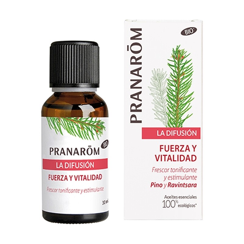 Pranarom Aceite esencial difusión fuerza y vitalidad (BIO) (100% ecológico)