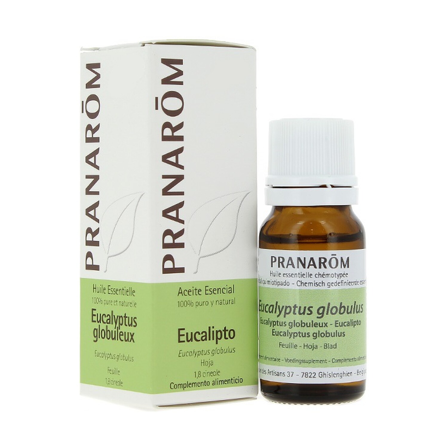 Pranarom Aceite esencial de eucalipto (30ml) (BIO) (100% ecológico)