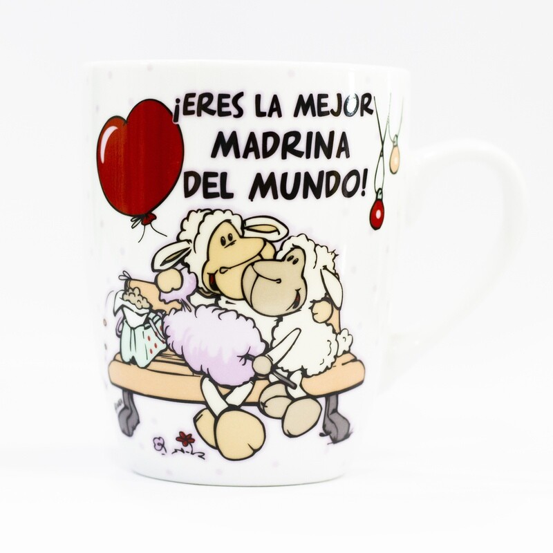 Taza Nici Eres la mejor madrina del mundo