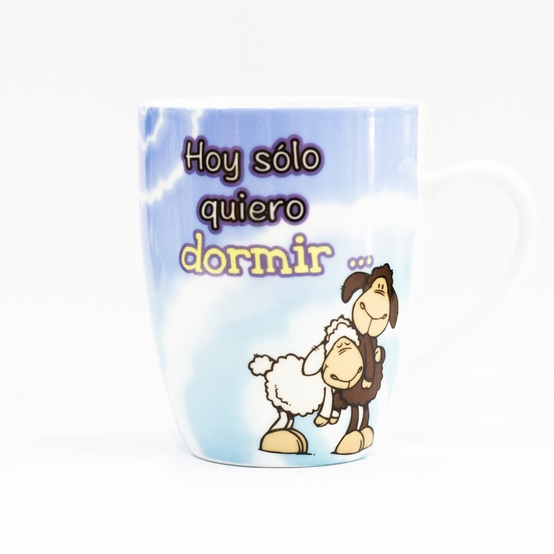 Taza Nici Hoy solo quiero dormir