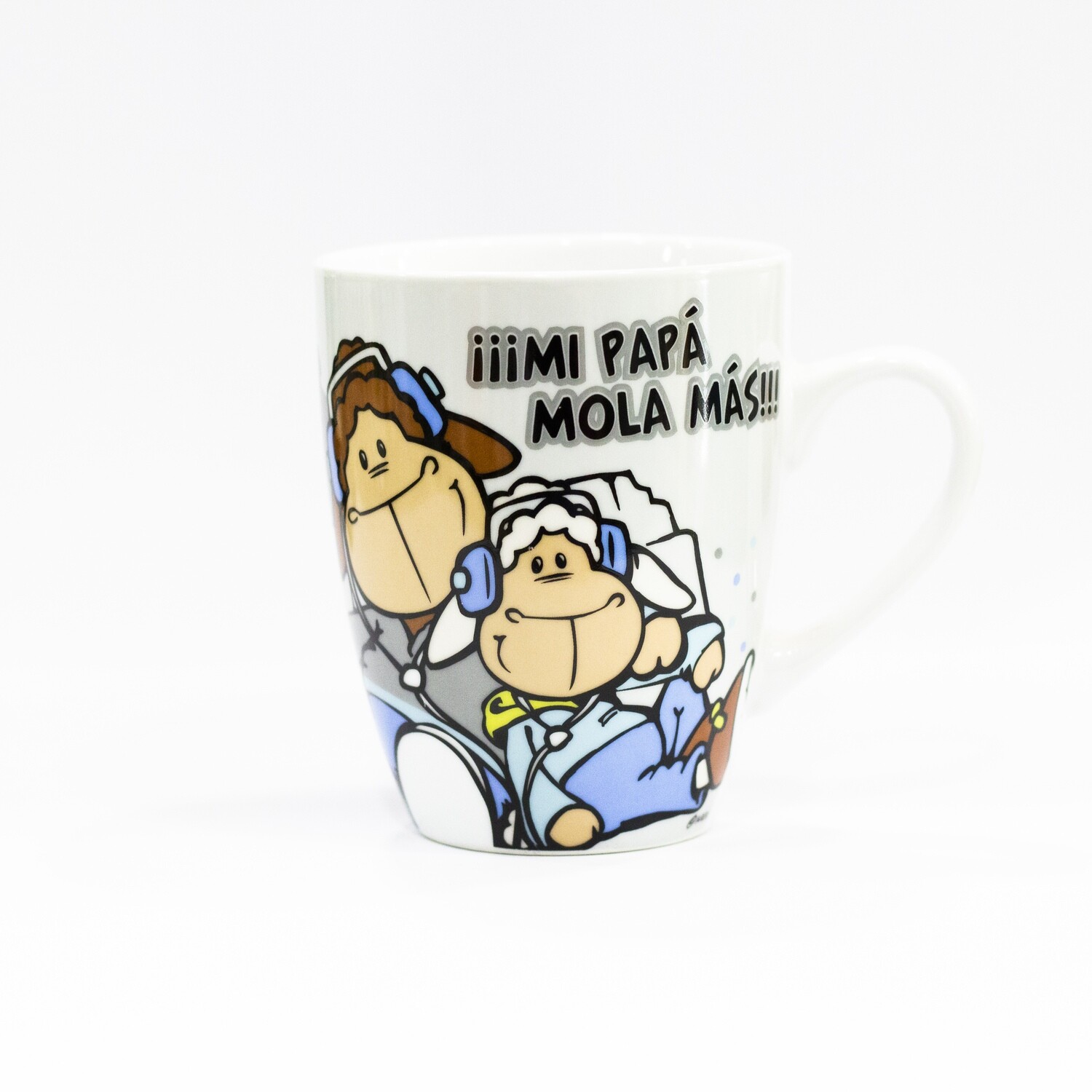 Taza Nici Mi papa mola más
